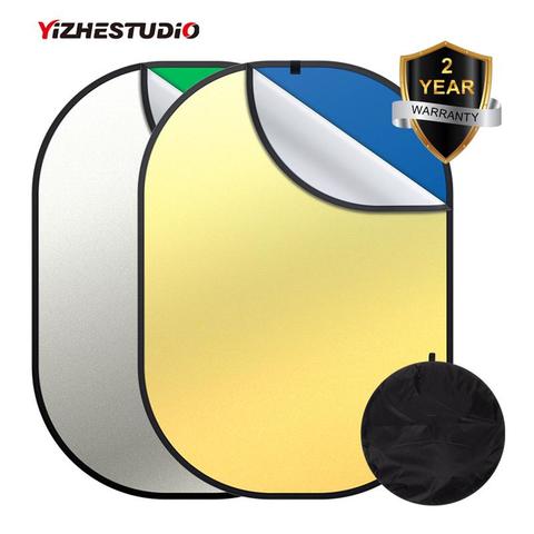 4-in-1 Portable backdrop green screen Collapsible Background Photography Reflector 1.5m x 2m Green screen Backdrops of YouTube ► Photo 1/6