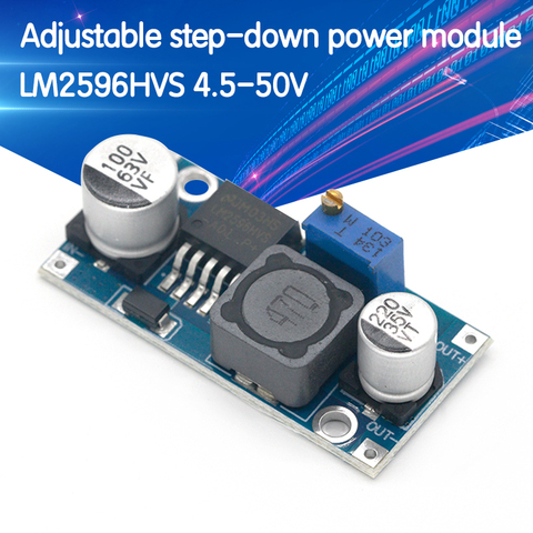 LM2596HVS LM2596 HV LM2596HV DC-DC Adjustable Step Down Buck Converter Power Module 4.5-50V To 3-35V ► Photo 1/6