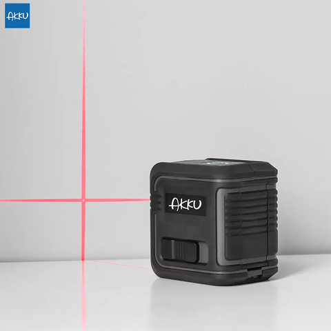 Youpin AKKU Laser Level Self-Leveling 360 Horizontal Vertical Cross Super Powerful Red Infrared laser For Smart Home ► Photo 1/1