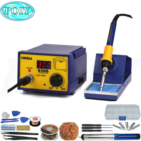 YIHUA 939D High Power Anti Static Electric Soldering Irons Welding Machines Thermostat Soldering Station Lead-free Solder ► Photo 1/1