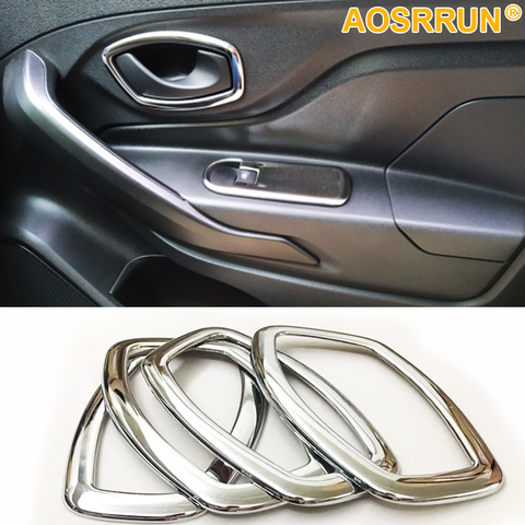 Interior Inside Door Handle Covers trim Car Accessories For Lada Xray Renault Clio 4 Captur 2014 2013 2015 2016 2017 ► Photo 1/1