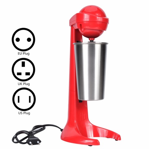 Mixer Double Head Electric Milkshake Machine Maker Coffee Drink Mixer Milk Blender for Home Bar Portable Blender ► Photo 1/5