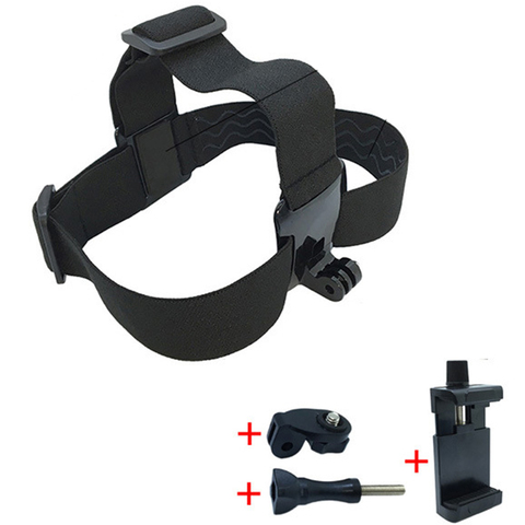 Mobile Phone Head Mount Harness Strap Holder Adjustable Head Body Harness Phone Clip Holder for iPhone for Huawei for Xiaomi ► Photo 1/6