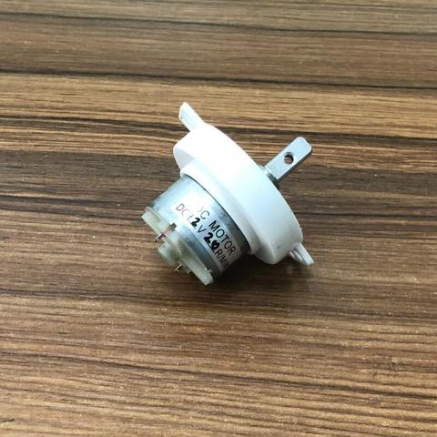 Display frame DC gear motor 3V 6V 12V 24V Low speed For Christmas tree 2.5 3 5 6 10 20 100 50 rpm speed ► Photo 1/5