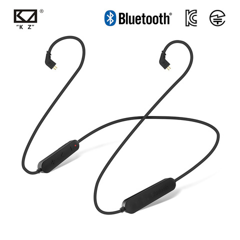 KZ ZS10 AS10 Wireless Aptx Bluetooth Cable KZ Upgrade Module Wire With 2PIN/MMCX Connector For KZ ZS10 Pro/ZS6/ZS5/ZS4/ZST/ZSX ► Photo 1/6
