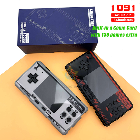 New FC3000 handheld game console 8 simulator red and white children's color screen game console for PXPX7 ► Photo 1/6