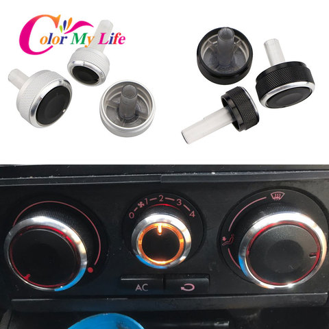 Air Conditioning Heat Control Switch Knob AC Knob for Volkswagen VW GOLF 4 MK4 Golf IV Bora Passat B5 Lupo for Skoda Octavia MK1 ► Photo 1/6