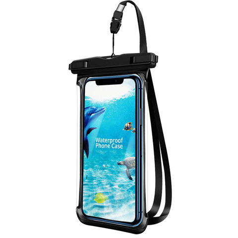 Full View Waterproof Case for Phone Underwater Snow Rainforest Transparent Dry Bag Swimming Pouch Big Mobile Phone Bag Sealed ► Photo 1/6