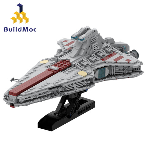 Venator Class Republic Attack Cruiser Micro Star Destroyer Compatible Lepining Star Plan Wars Building Blocks Toys Gifts ► Photo 1/6