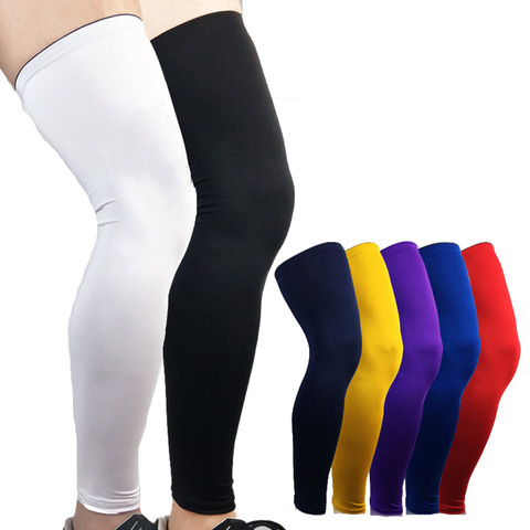 1PCS Sports Knee Protector Brace Strap Breathable ANTI-UV Outdoor Cycling Leg Sleeve Basketball Leg Sleeve Knee Support Pads ► Photo 1/6