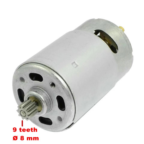 DC Motor 9 teeth replace for BOSCH GSR 9.6-1 12-1 14.4-1 18-1 GSR9.6-1 GSR12-1 GSR14.4-1 GSR18-1cordless Drill Screwdriver ► Photo 1/4