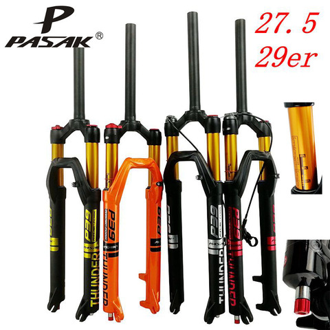 PASAK mountain bike air fork bicycle front fork 27.5 29 