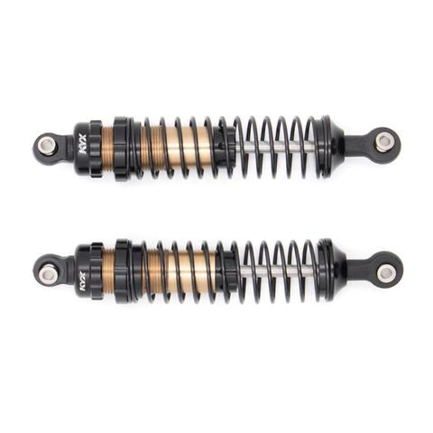 KYX Racing 90mm Black Metal Shock Absorber Upgrades Parts Accessories for 1/10 RC Crawler Car Axial SCX10 CC01 (2pcs) ► Photo 1/2