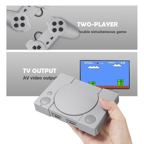 8 Bit Retro Video Game Console With Two Gamepad Built-In 620 Games Handheld Gaming Player For PS1 ► Photo 1/6
