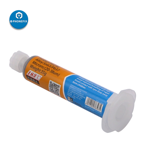 Mechanic Solder Paste Flux 183 Degree 10CC XG-Z40 Sn63/Pb37 with Syringe for PCB SMD Mobile Phone Repair XG Z40 Soldering Paste ► Photo 1/6