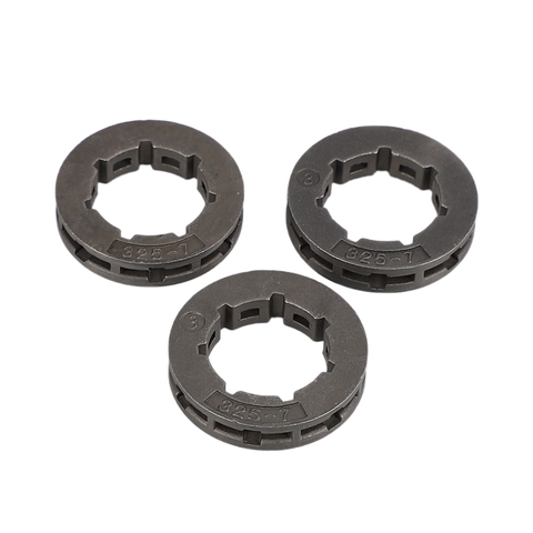 3Pcs Tool Parts Metal Chainsaw Spare Part Chain Saw Sprocket Rim Power Mate 325-7 for Chainsaw Replacement ► Photo 1/6