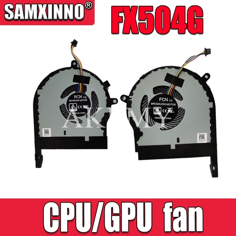 New original cpu gpu cooling Fan cooler For Asus ROG TUF Gaming FX504 FX504G FX504GE FX504GM  FX504GD  FX504FE ► Photo 1/5