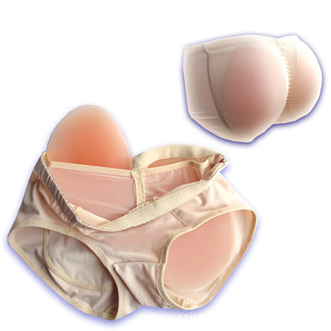 2022 New Silicone Butt Pads Enhancer False Ass Lift Fake Buttocks Padded Panties Hip Push Up Underwear Breast Form Skin Color ► Photo 1/6