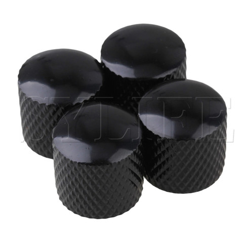 4pcs Black Metal Dome Tone volume Knob For Electric Guitar ► Photo 1/3