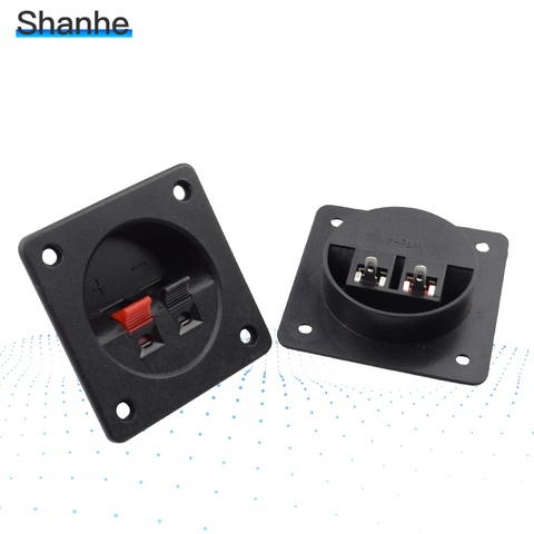 Square Binding Post Press Type Speaker Cup Wire Cable Box Connector Terminal For Cable Terminals ► Photo 1/6