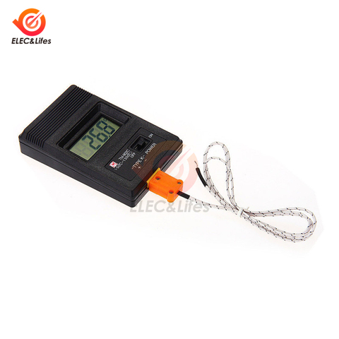 TM-902C High Temperature Digital Thermometer TM902C K Type Thermometer temperature Sensor + Thermocouple Probe detector ► Photo 1/6