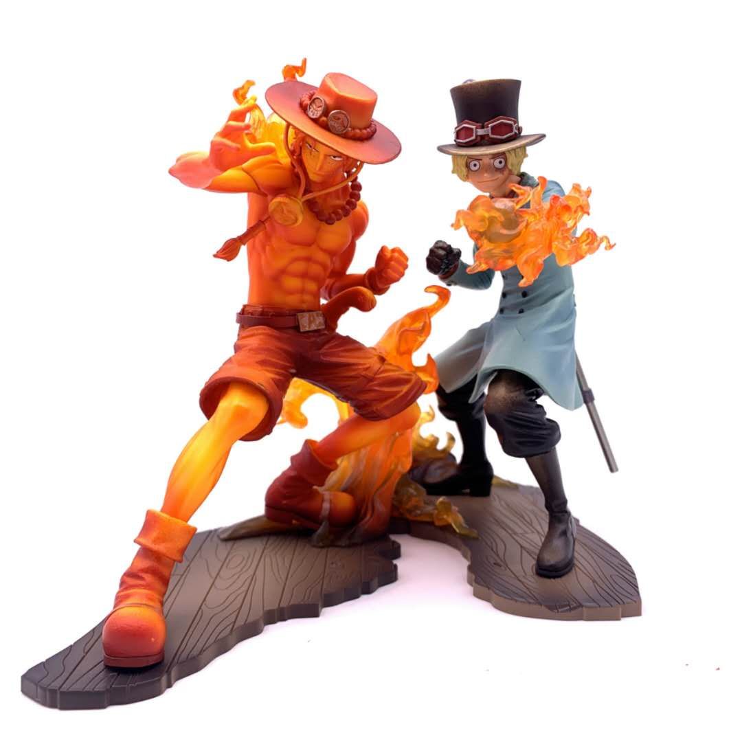 Buy Online 15cm One Piece Figure Brotherhood Iii Collection Figure Sabo Portgas0 D Ace From One Piece Stampede Alitools