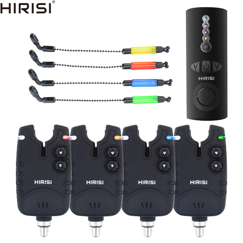 Wireless Carp Fishing Alarm Set 1+4  Waterproof Fishing Alarm Indicator SQ-4 ► Photo 1/1
