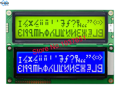 1602 16*2 1602G  lcd moudle display with russian cyrillic font language big large character LC1622  good quality WH1602L-YYK-CT ► Photo 1/6