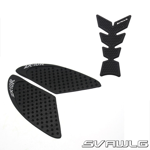 Motorcycle Bike Tank Gas Pad Knee Fuel Side Grips Protector Decals For Kawasaki Ninja ZX10R ZX-10R 2004 2005 2006 2007 ► Photo 1/2