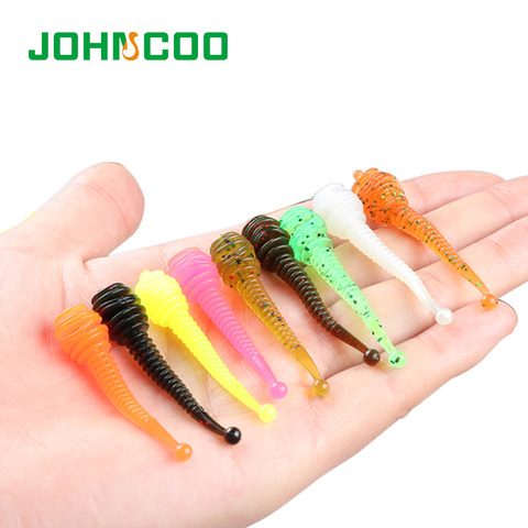 Floating Fishing Lure TPR Soft Silicone Lure 0.85g 52mm Soft Bait 12pcs/lot Swimbaits UL Jigging Lure Trout Lure ► Photo 1/6