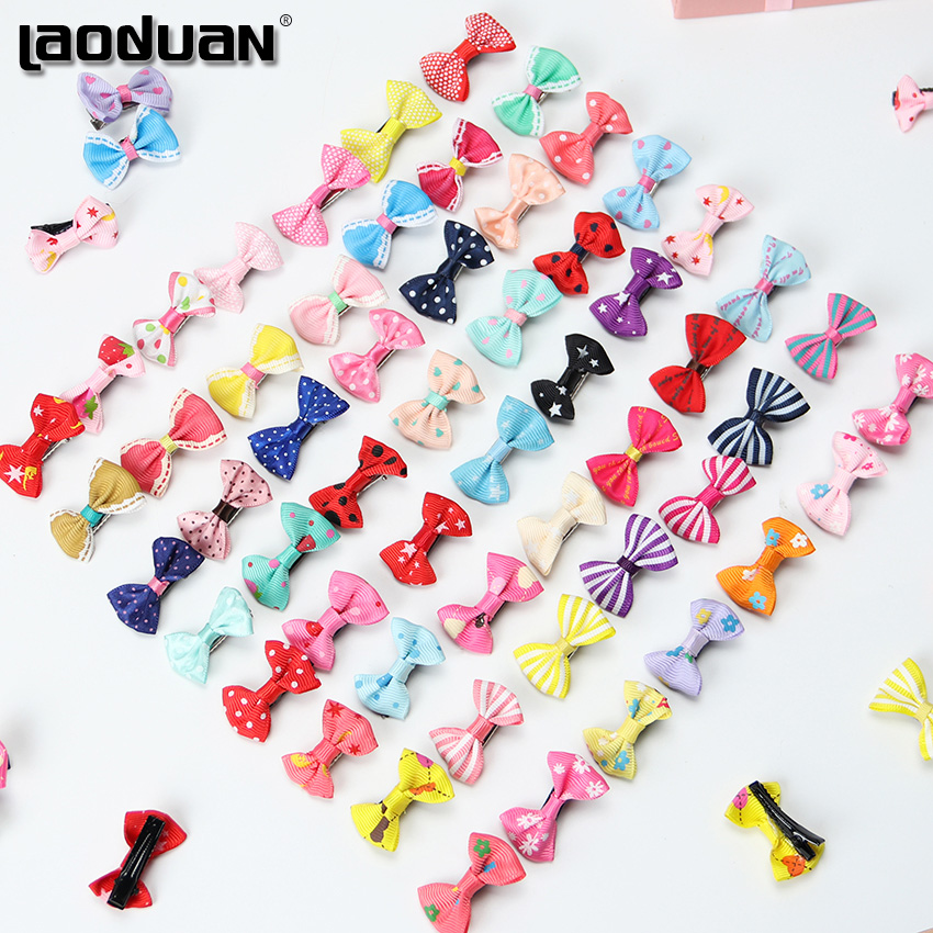 20PCS Mix Color Mini Bow Barrettes Sweet Girls Solid Dot Stripe Hair Clips  Kids Hairpins Hair Accessories for Women Girls - Price history & Review |  AliExpress Seller - laoduan Store | Alitools.io