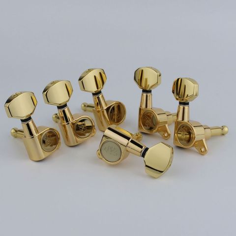 NEW Wilkinson WJ07 Electric Guitar Machine Heads Tuners Gear ratio 1:19 for ST or TL Gold Tuning Pegs ► Photo 1/5