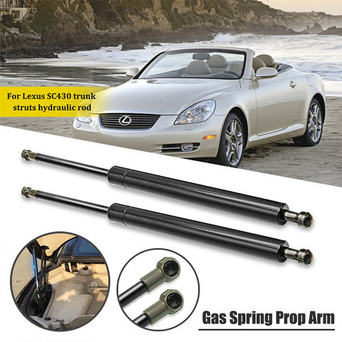 2 Pcs Gas Struts For Lexus SC430 2002-2010 Car Accessories Rear Trunk Tailgate Lift Support Springs Shock Rods  ► Photo 1/6