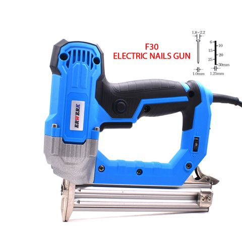 2300W Heavy Duty Electric Nails Gun F30 Brad Framing Tacker Household Eletric Power Tools ► Photo 1/6