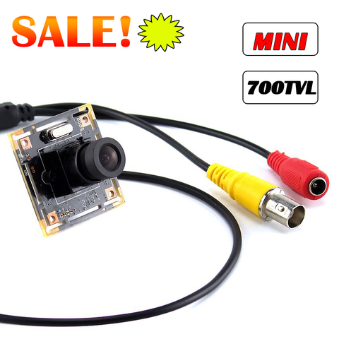 700TVL CMOS Color Analog Camera Module CCTV Security Camera with 3.6MM HD Lens ► Photo 1/5