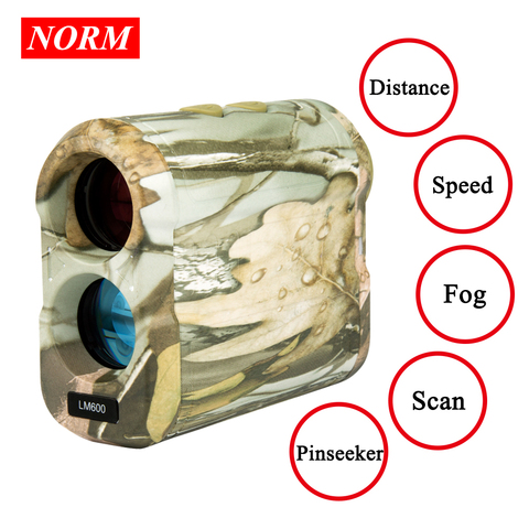 Norm Laser Rangefinder 600/900/1200/1500M Distance Meter Monocular Telescope for Golf Hunting Range Finder Measure Tool ► Photo 1/6