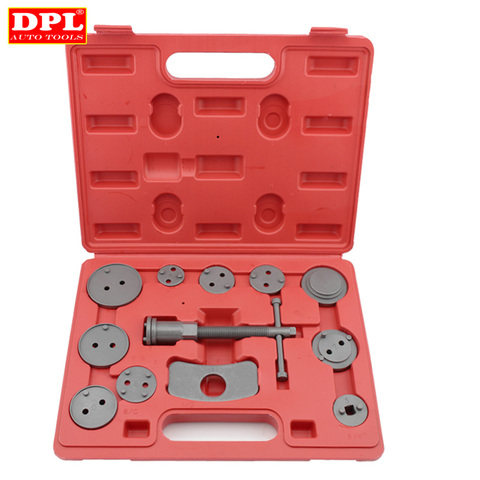 12pcs/Set Universal Car Disc Brake Caliper Rewind Back Brake Piston Compressor Tool Kit Set For Automobiles Garage Repair Tools ► Photo 1/2