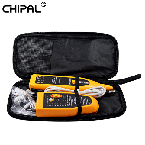 CHIPAL WH806A Cable Tester for BNC Electrical Cable Cat5 Cat5E Cat6 Cat6E RJ45 Telephone Wire Tracker LAN Network Line Finder ► Photo 1/6