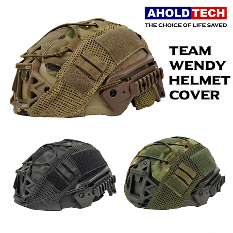 Mulitcam Team Wendy High Cut FAST Ballistic Bulletproof Helmet Cover Cap With Elastic Rope For Tactical Army ► Photo 1/6