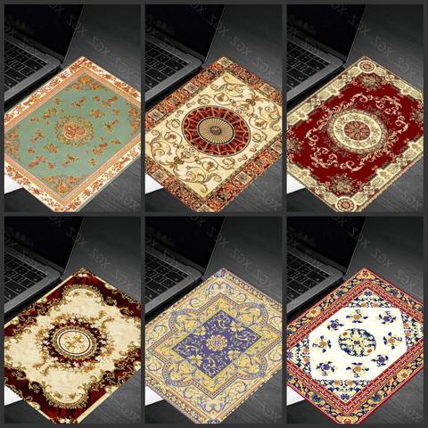 Yzuoan Hot Sales Style Persian Carpet Mouse Pad Small Mat Laptop Player Game Rubber Gaming Accessories Desk Mousemat Tablette ► Photo 1/6