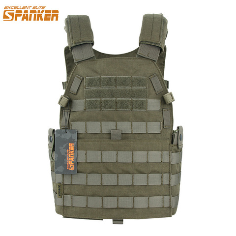 EXCELLENT ELITE SPANKER Outdoor Tactical Vests  Plate Carrier Molle Hunting Vest Airsoft Vests Chest Rig Gear Armor Plates ► Photo 1/6