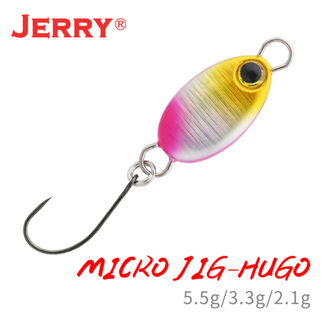 Jerry Hugo Metal Jig Vinration Fishing Lures Micro Trout Pike Bass Deep Diving Lure Sinking Spinning Artificial Bait ► Photo 1/6