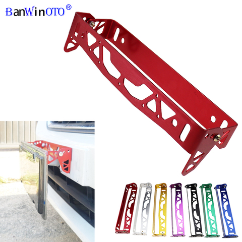 Universal Car License Holder Number Plate Frame Adjustable License