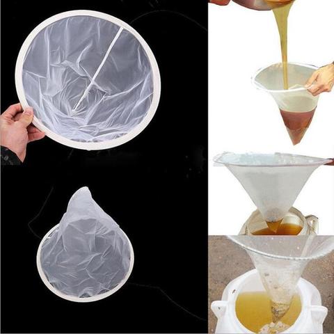 150 mesh Nylon Sieve Mesh Honey Filter Pure funnel shape Strainer Net Screen Beekeeping Supplies Tool Impurity filter cloth ► Photo 1/6