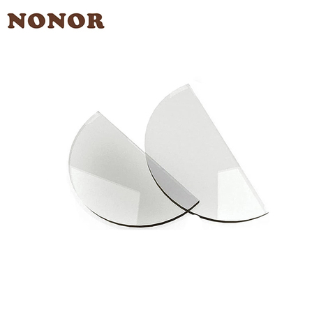 NONOR Bifocal Stick-on Reading Glasses Lens Men Women Reading Sunglasses No Arm Magnifying Presbyopic Eyeglasses Bifocal Lenses ► Photo 1/6