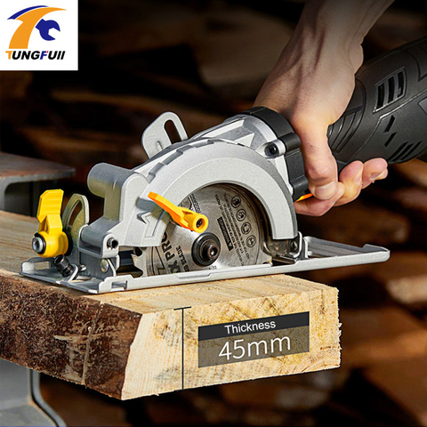 600W DIY Mini Circular Saw with Laser Multifunction Handheld Electric Chainsaw Portable Flip Chip Cutting Machine Woodworking ► Photo 1/6