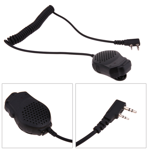 Dual PTT Handheld Speaker Microphone Mic for Baofeng UV-82 UV-82L GT-5 ► Photo 1/6