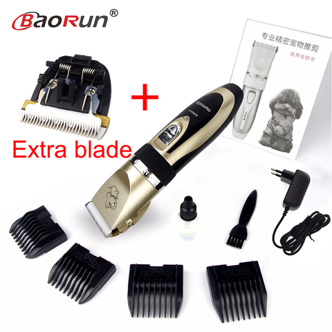 Professional Electrical Rechargeable Pet Cat Dog Hair Trimmer Dog Hair Clipper Grooming Shaver Set Pets Haircut Machine ► Photo 1/6