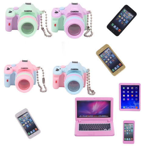 1 Pcs Mini Camera Phone Computer Doll Toy For 18 Inch American Doll & 43 Cm New Born Baby Items Doll Accessories For Girl's Gift ► Photo 1/6