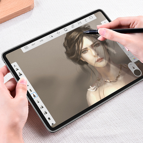 Like Writing on Paper Screen Protector For Samsung Galaxy Tab S6 Lite 10.4 S7 11 2022 S7 Plus 12.4 Drawing Anti-Glare Mate film ► Photo 1/6